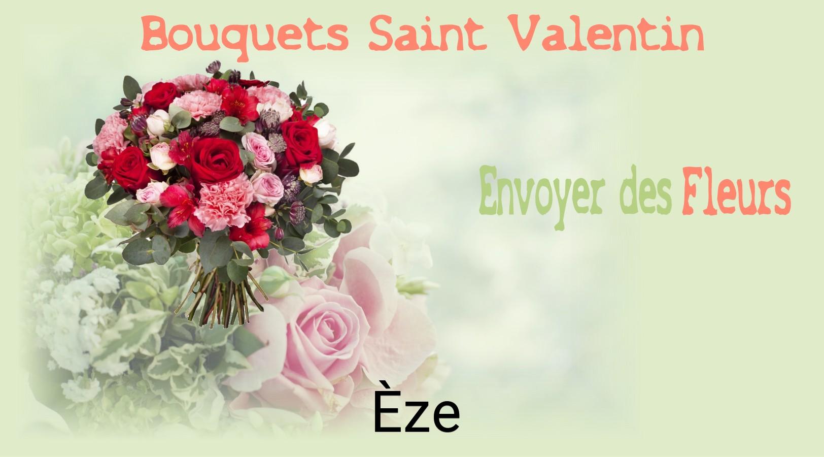 Roses de Saint-Valentin livrées à Èze